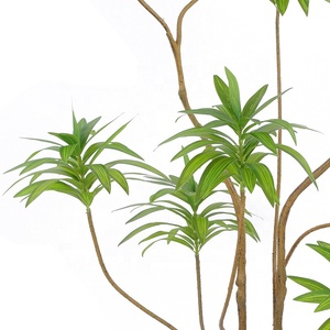 Chất lượng tốt nhất cửa hàng trang trí 160cm cây xanh cửa mở trang trí cây lớn nhân tạo <span class=keywords><strong>dracaena</strong></span> reflexa - Product Image 4