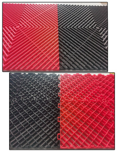 Grossistes d'usine Prix de la résistance de la grille de plancher de garage de voiture Carreaux de verrouillage modulaires en plastique Carreaux de plancher de garage PP - Product Image 3