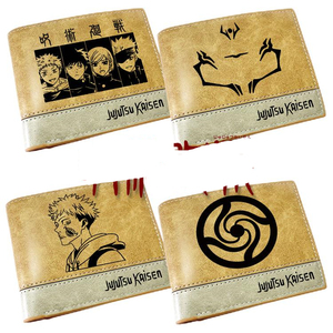 18 Stili di Portafogli Cartoon JJK Yuji Itadori Nobara Kugisaki Megumi per Uomini e Bambini, <span class=keywords><strong>Portamonete</strong></span> Anime - Product Image 1