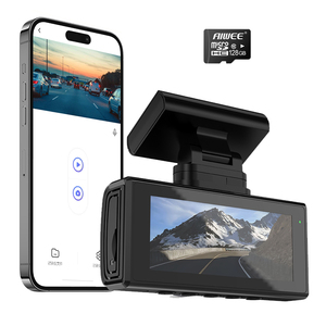 <span class=keywords><strong>Camera</strong></span> hành trình ô tô 4K WiFi chống nước, tầm nhìn ban đêm, <span class=keywords><strong>camera</strong></span> kép trước/sau 1080P, màn hình LCD 3.18 inch, thẻ nhớ 64GB, điều khiển bằng ứng dụng, hộp đen màu đen - Product Image 6