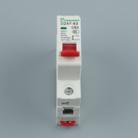 Dispositivo de Protección Contra Sobrecarga, Interruptor de Circuito en Miniatura Manual Eléctrico MCB de 1P 2P 3P 4P, Venta al por Mayor