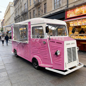 2026 New Arrival Luxury Mobile Food Truck Fully Equipped Restaurant Concession Trailer For <b>BBQ</b> Pizza Hamburger Fast Food - Product Image 6