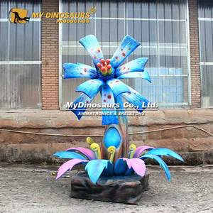 สวน AP25301 Mydino <span class=keywords><strong>ดอกไม้</strong></span>สีฟ้าภาพเคลื่อนไหวที่น่าสนใจ - Product Image 1