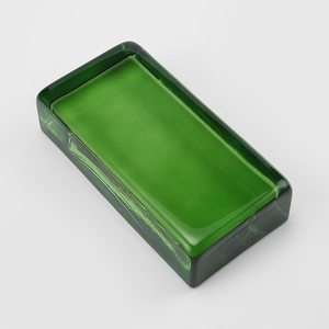 Briques et carreaux en <span class=keywords><strong>verre</strong></span> colorés <span class=keywords><strong>pour</strong></span> la décoration murale <span class=keywords><strong>de</strong></span> la salle <span class=keywords><strong>de</strong></span> bain, design moderne et solide avec bords polis, fabriqués en Chine - Product Image 6