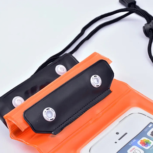 Étui <span class=keywords><strong>de</strong></span> téléphone portable étanche personnalisé pour la natation sous-marine, le rafting, sac <span class=keywords><strong>de</strong></span> téléphone étanche flottant avec <span class=keywords><strong>airbag</strong></span>, pochette <span class=keywords><strong>de</strong></span> téléphone transparente en PVC avec écran tactile - Product Image 4