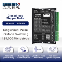 Motor paso a paso RS485 Nema 23 de 2.2N.m 4A de 2 fases de bucle cerrado con kit de controlador para escáner