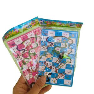 Jeu de société serpent échelle <span class=keywords><strong>vol</strong></span> échecs éducatifs enfants jouets Parent-enfant interactif famille fête jeux serpents échelles jouets cadeaux - Product Image 1