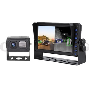 Cámara de Detección Infrarroja con IA para Vehículos, Resistente al Agua HD IP68, Antivaho, Cámara de Imagen Térmica de Doble Lente para Automóvil - Product Image 1