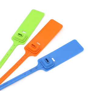 Ydps023 bán buôn biểu tượng tùy chỉnh nhựa niêm phong Làm xáo trộn hiển nhiên Nhựa an ninh con dấu tag với biểu tượng tùy chỉnh - Product Image 5