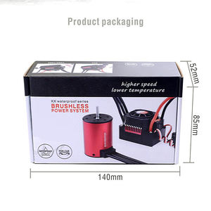 ESC bidirectionnel étanche sans balais en plastique 25A 35A 60A 150A pour robot, bateau, FPV, sèche-cheveux, grille-pain, ventilateur portable - Product Image 6