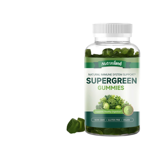 Super Green Gummies Hot-Selling Adult Dietary Supplement Vegetarian Gel Candy Cross-Border Supply Vitamins Not <span class=keywords><strong>for</strong></span> Newborns - Product Image 1