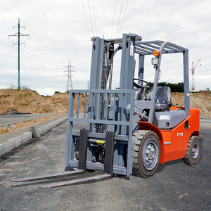 Nueva Carretilla Elevadora Diésel Económica de 2 Toneladas, Contrapesada de 3 Toneladas con Mástil de Tres Secciones para Uso en Interiores - Product Image 5