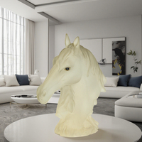 Statue d'animal en polyrésine, sculpture de cheval, décoration de maison durable, ornement de bureau, salon