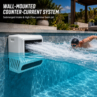 Gegenstrom-Schwimmgerät Laminar-Flow-Pool Schwimmstrahl-Wasserantriebssystem Endlos-Pool-Ausrüstung für Zuhause und Hotel