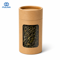 Low MOQ Custom Paper Tube Packaging Printed Rigid Cardboard Cylinder Box with Logo for Small Business Sample and Trial Orders