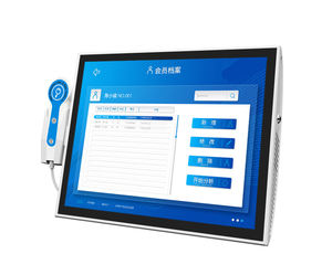 YABOLI 2025 Neuer Tisch-Kopfhautmassagegerät aus Kunststoff mit Hochfrequenzstimulation für Haarwuchs und Entspannung, 50X/200X Detektor, Batteriebetrieben - Product Image 4