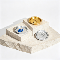 Couvercle de boîte en aluminium à ouverture facile avec anneau de traction 202 #   Couvre-canette de bière SOT, couvercle de canette de boisson gazeuse, bouchon de canette