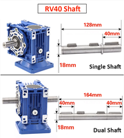 Xinda fournisseur 90 degrés réducteur à angle droit DC moteur à courant alternatif accessoires boîte de vitesses NMRV40 turbine ver réducteur