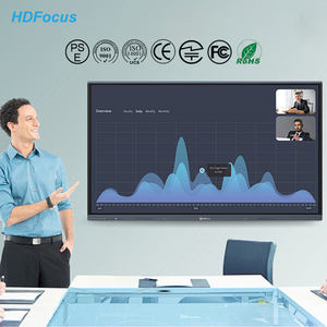 Écran interactif numérique 4K multi-touch de 65, 75, 86 et 98 pouces pour salle de réunion, tableau blanc interactif intelligent - Product Image 1