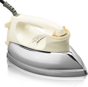 Fer à repasser électrique en acier inoxydable de haute qualité avec semelle antiadhésive 1600W pour usage domestique et hôtelier - Product Image 1
