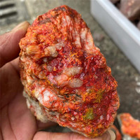 Top qualité naturel realgar pierre et cristal quartz spécimen minéral à vendre