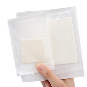 Drukpijn Patch Uit Één Stuk Verpakking Vierkant 5X5Cm Vezel Type Algen Zuur Dressing Patch Wond Rustgevende Druk Ulcus - Product Image 5