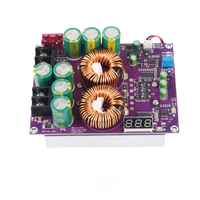 Module convertisseur DC à haute puissance 1500W, 12V 24V 48V réglable, alimentation pour amplificateur audio 50A