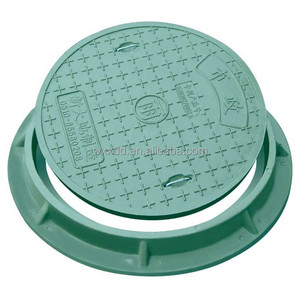 Dễ dàng cài đặt & bảo trì nhựa <span class=keywords><strong>manhole</strong></span> bìa cho người đi bộ khu vực chống trượt bề mặt vật liệu SMC BMC - Product Image 1