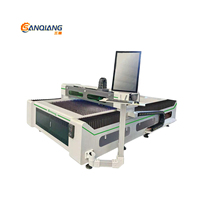 Machine de découpe laser double SQ 1325D avec laser CO2 300W et laser fibre 3KW pour métal, MDF, acrylique, bois