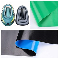 Tissu PVC tissé thermocollant résistant à l'eau pour la construction de bateaux et les applications gonflables