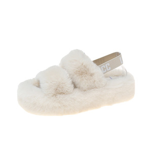 Nuove Ciabatte Morbide da Commercio Estero 2022, <span class=keywords><strong>Scarpe</strong></span> da Donna Europee e Americane di Grandi Dimensioni, Fornitura Transfrontaliera, Modello con Cinturino Posteriore per Casa - Product Image 1