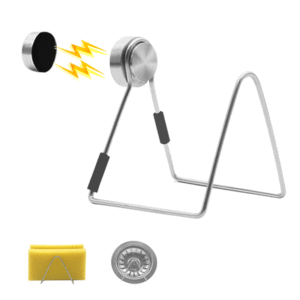 Organizer per lavabo supporto per Dispenser di sapone in spugna supporto per Scrubber portaoggetti per il bagno