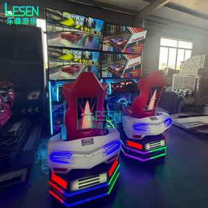 Vente Flash : Simulateur de Course Extrême Blitz, Machine de Jeu d'Arcade Commerciale à Monnayeur avec Système de Mouvement à 4 Écrans - Product Image 4