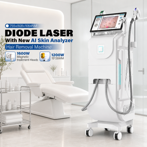 Épilateur laser professionnel Perfectlaser 1200W avec analyseur de peau IA et génération de paramètres de traitement – Machine d'épilation laser à diode - Product Image 1