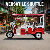 Véhicule électrique touristique personnalisable en couleur, mini-bus 4x4 pour parc d'attractions, balade familiale