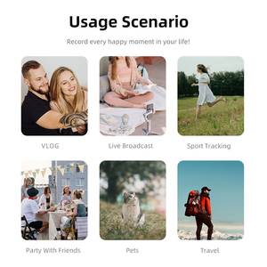 New Sk062 Trắng Xách Tay Phổ Điện Thoại Ổn Định Tự Động Có Thể Điều Chỉnh Điện Thoại DSLR Máy Ảnh Cầm Tay Phổ Ổn Định - Product Image 5