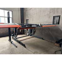 Lève-voiture hydraulique inclinable à déverrouillage automatique pour garages domestiques compacts
