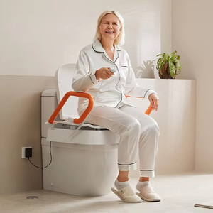 ลิฟต์ไฟฟ้าทนทานปรับได้ตามหลักสรีรศาสตร์อุปกรณ์ทางการแพทย์สำหรับห้องน้ำอุปกรณ์ช่วยในห้องน้ำสะดวก - Product Image 1