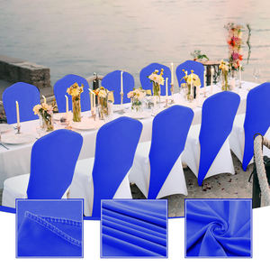 Áo phủ ghế nửa lưng chất liệu spandex giá xuất xưởng, dành cho đám cưới, sự kiện, trang trí tiệc tùng - Product Image 5