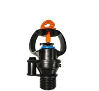 Micro-asperseur PC à compensation de pression, buse anti-colmatage, filetage mâle standard pour l'irrigation des serres, des fermes et des jardins
