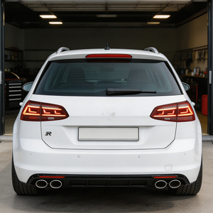 Feux arrière LED à défilement KGKB pour VW <span class=keywords><strong>Golf</strong></span> <span class=keywords><strong>7</strong></span> SportWagen 2013-2017 – Kit de mise à niveau Plug and Play avec clignotants dynamiques et accessoires - Product Image 6