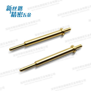 Nuevas Ideas: Conector Pogo Pin de Latón Chapado en Oro para Montaje en PCB, Personalizable - Product Image 1