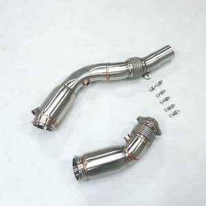 Tubo de Escape de Acero Inoxidable de Alto Rendimiento 2014-2019 para BMW F80 F82 M3 M4 con Resonancia Simulada - Product Image 1