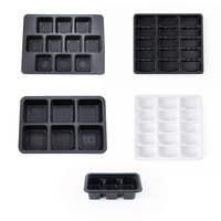 Barquette à raviolis en plastique transparente PP jetable pour aliments surgelés