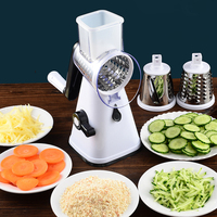 Vente en gros, Mandoline manuelle multifonction en acier inoxydable, trancheuse à légumes, hachoir à aliments