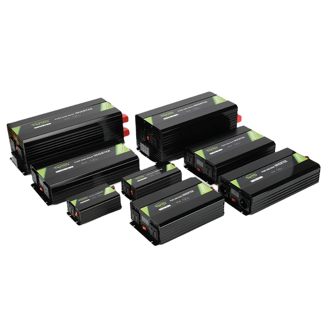 Power Inverter 2000w 1000w 3000w 12v 24v 48v DC to 110v 220v 230v 240v Inverters Converters with Charger Solar Power System