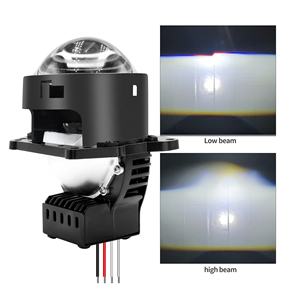 Super lumineux 3 pouces 120W RHD LHD 12V 6500LM antibrouillard Bi Led <span class=keywords><strong>CK</strong></span> réflecteur Kit projecteur lentille voiture moto phare Led - Product Image 4