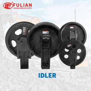 Onderstel Onderdelen Bovenste Onderkant Roller <span class=keywords><strong>Rubber</strong></span> Spoor Idler Stalen Spoor Groep Aandrijving Tandwiel Voor <span class=keywords><strong>Kobelco</strong></span> Sk Serie Graafmachine Onderdelen - Product Image 6