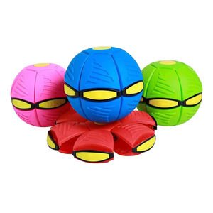 New Pet Toy <b>Flying</b> <b>Ball</b> Interactive <b>Flying</b> <b>Saucer</b> <b>Dogs</b> Toy Portable Pet Toy <b>Flying</b> <b>Saucer</b> <b>Ball</b> - Product Image 1