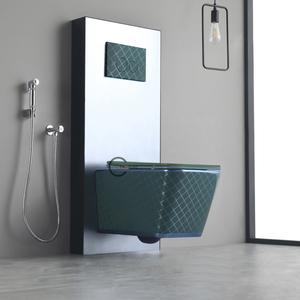 Inodoro Suspendido de Fabricación Experta, Inodoro de Descarga por Gravedad, Artículos Sanitarios de Porcelana - Product Image 5